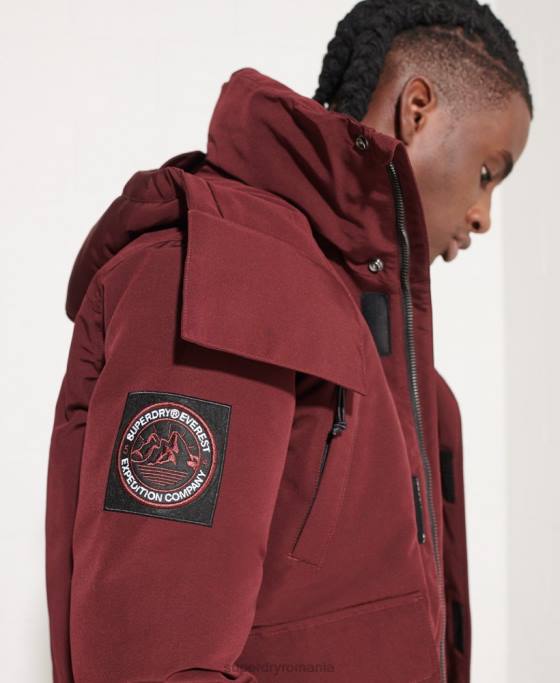 Superdry jachetă bomber everest îmbrăcăminte roșu bărbați JX0Z4523