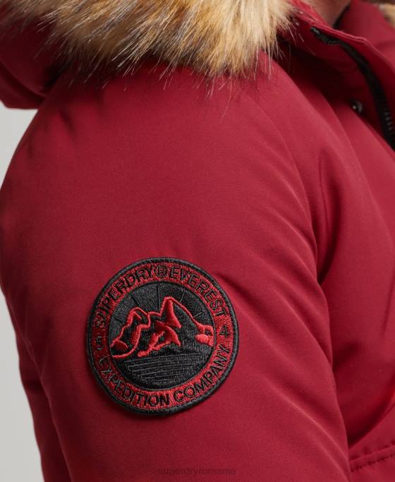 Superdry jachetă bomber everest îmbrăcăminte roșu bărbați JX0Z992