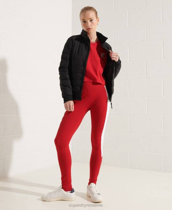 Superdry jachetă bomber fuji îmbrăcăminte negru femei JX0Z5713