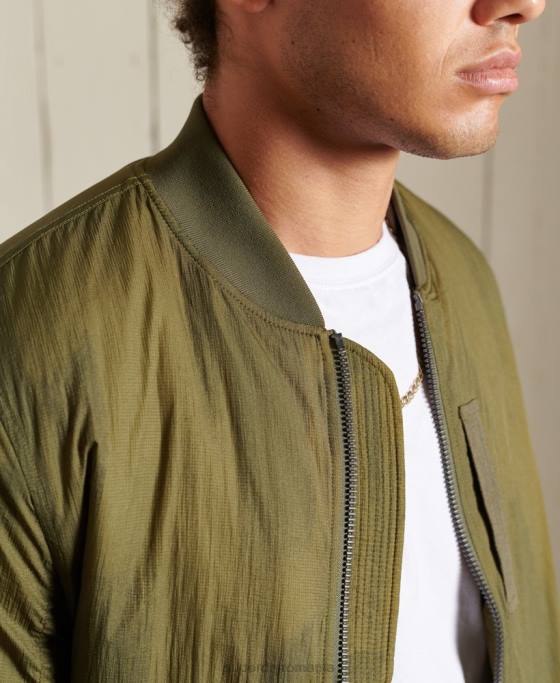 Superdry jachetă bomber ma1 militară îmbrăcăminte verde bărbați JX0Z4674