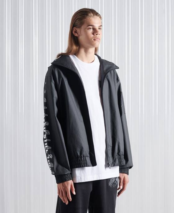 Superdry jachetă bomber sdx ma1 ediție limitată îmbrăcăminte negru bărbați JX0Z4773