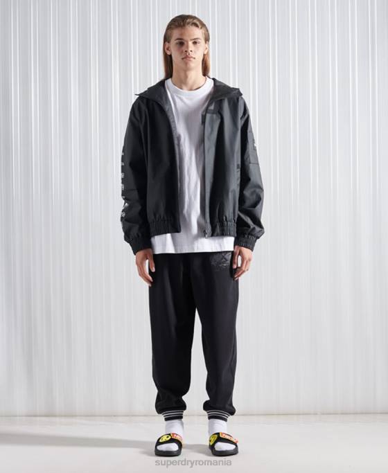 Superdry jachetă bomber sdx ma1 ediție limitată îmbrăcăminte negru bărbați JX0Z4773