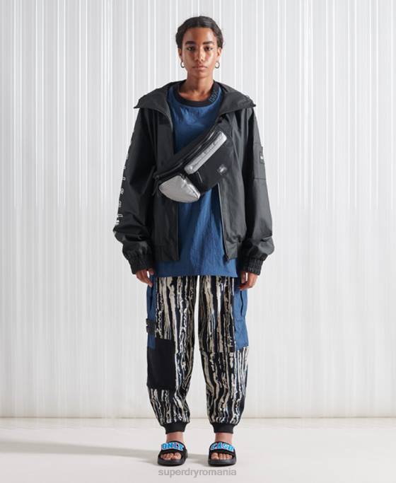 Superdry jachetă bomber sdx ma1 ediție limitată îmbrăcăminte negru bărbați JX0Z4773