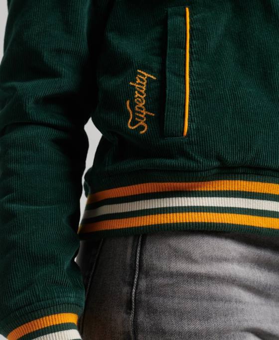 Superdry jachetă bomber snur coach îmbrăcăminte verde femei JX0Z5618