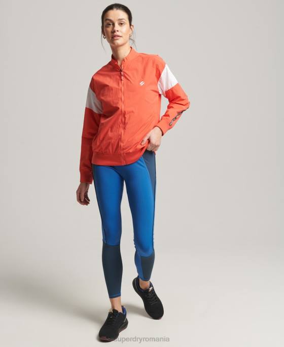 Superdry jachetă bomber supradimensionată tren îmbrăcăminte coral femei JX0Z5489