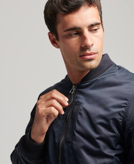 Superdry jachetă bomber vintage ma1 îmbrăcăminte marina bărbați JX0Z4703