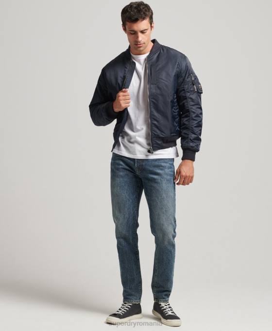 Superdry jachetă bomber vintage ma1 îmbrăcăminte marina bărbați JX0Z4703