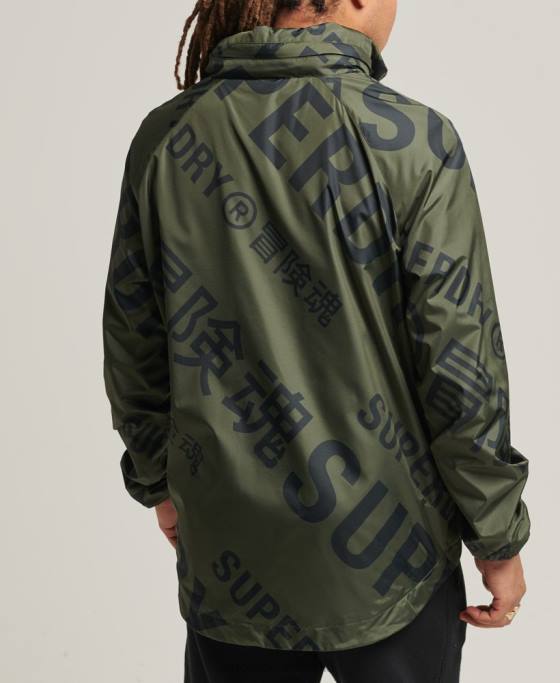 Superdry jachetă casual grafică esențială îmbrăcăminte kaki bărbați JX0Z4552