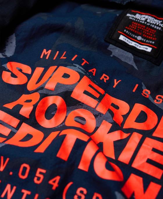 Superdry jachetă clasică de buzunar pentru începători îmbrăcăminte marina bărbați JX0Z4754