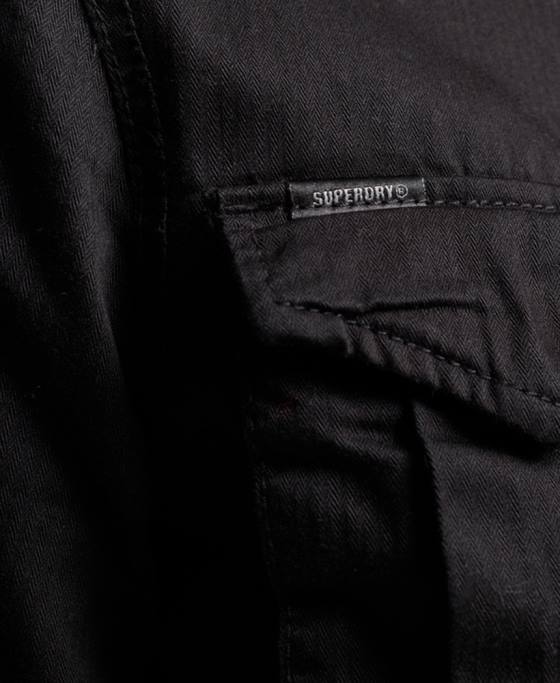 Superdry jachetă clasică rookie borg îmbrăcăminte negru femei JX0Z5679