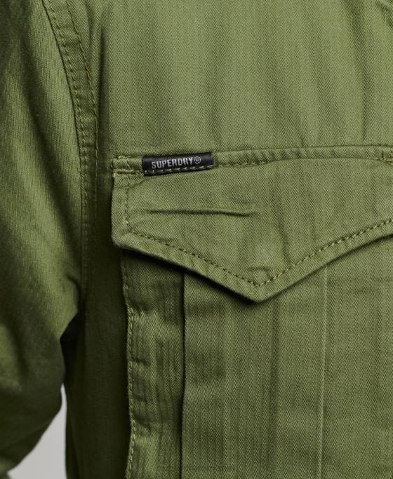 Superdry jachetă clasică rookie borg îmbrăcăminte verde femei JX0Z5588