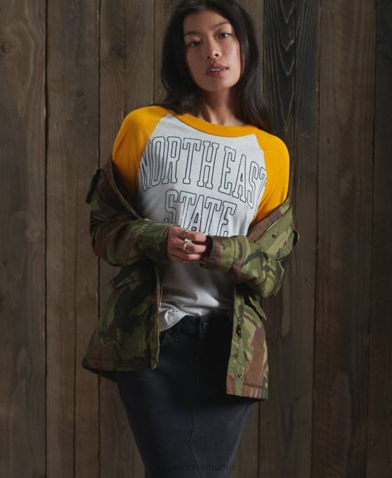 Superdry jachetă clasică rookie borg îmbrăcăminte verde femei JX0Z5684