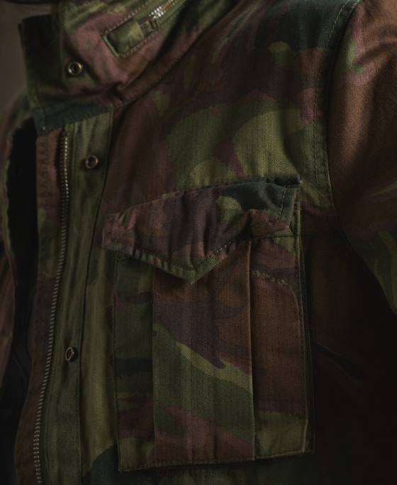 Superdry jachetă clasică rookie borg îmbrăcăminte verde femei JX0Z5684