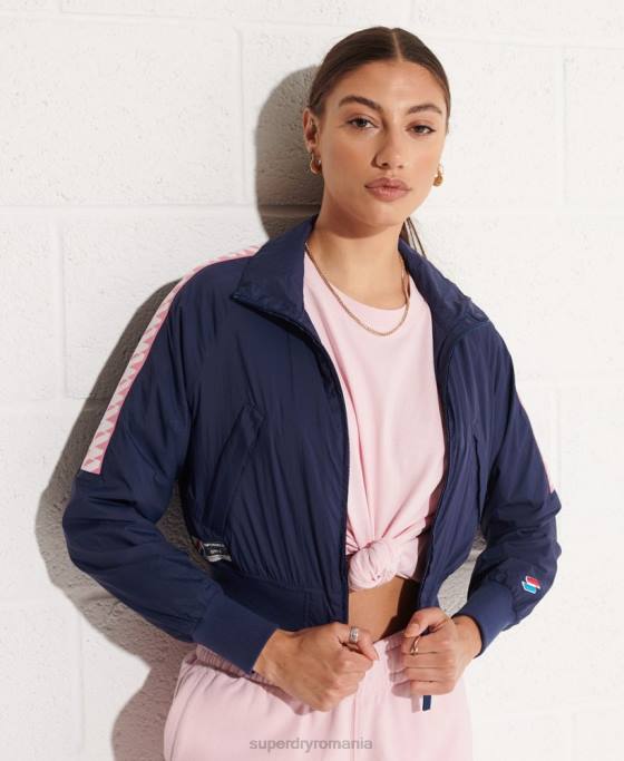 Superdry jachetă code energy sd-windrunner îmbrăcăminte marina femei JX0Z5510