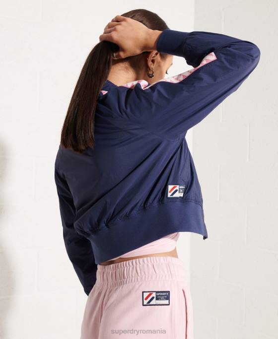 Superdry jachetă code energy sd-windrunner îmbrăcăminte marina femei JX0Z5510