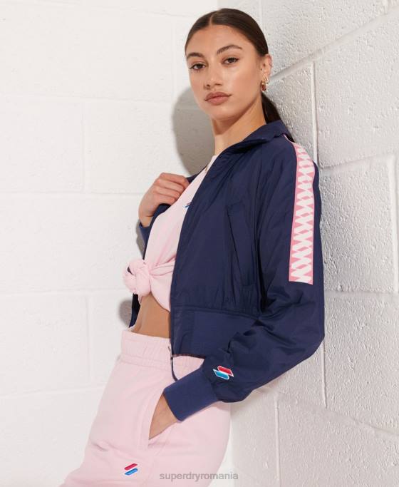 Superdry jachetă code energy sd-windrunner îmbrăcăminte marina femei JX0Z5510