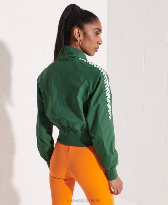 Superdry jachetă code energy sd-windrunner îmbrăcăminte verde femei JX0Z5698