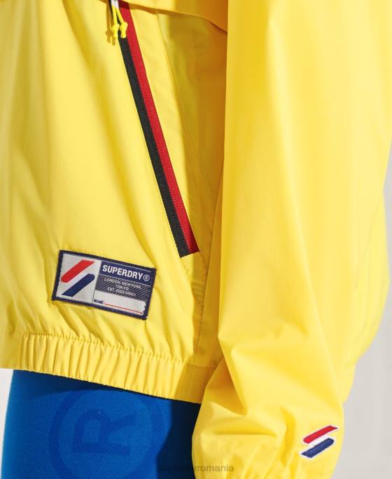 Superdry jachetă code sport ușoară îmbrăcăminte galben femei JX0Z5637