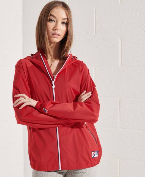 Superdry jachetă code sport ușoară îmbrăcăminte roșu femei JX0Z5604