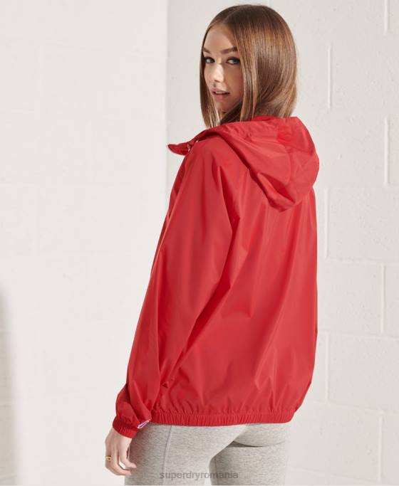 Superdry jachetă code sport ușoară îmbrăcăminte roșu femei JX0Z5604