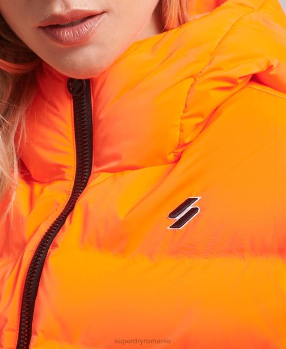 Superdry jachetă căptușită pentru toate anotimpurile îmbrăcăminte coral femei JX0Z3635