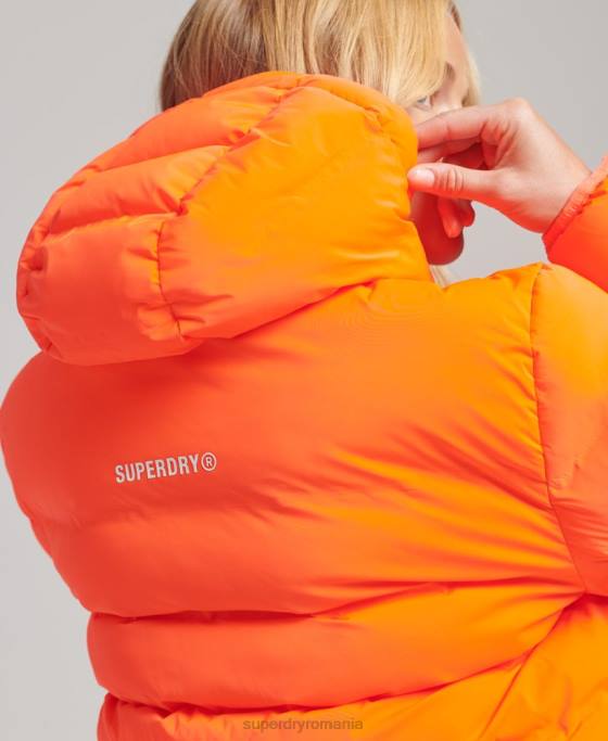 Superdry jachetă căptușită pentru toate anotimpurile îmbrăcăminte coral femei JX0Z3635