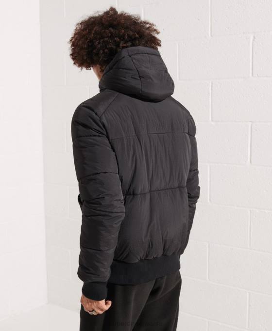 Superdry jachetă de agrement montană îmbrăcăminte negru bărbați JX0Z4587