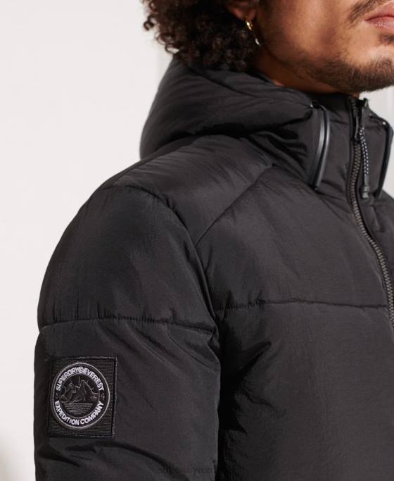 Superdry jachetă de agrement montană îmbrăcăminte negru bărbați JX0Z4587
