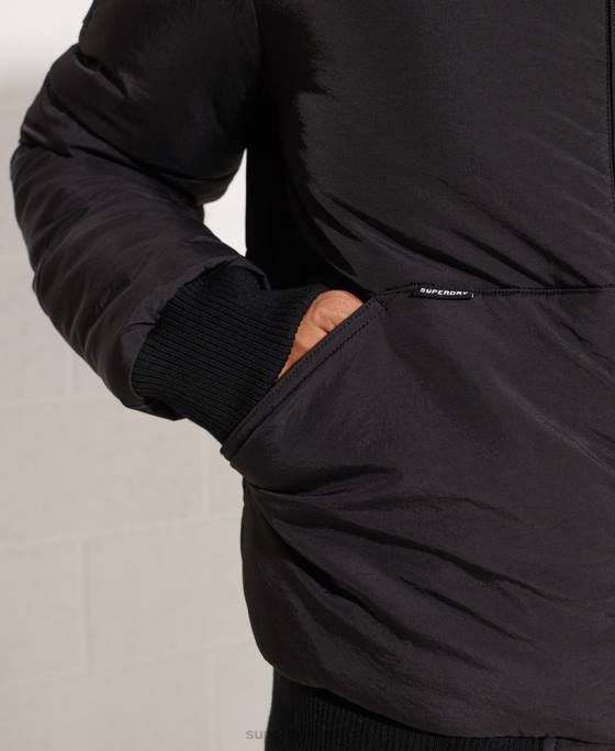 Superdry jachetă de agrement montană îmbrăcăminte negru bărbați JX0Z4587
