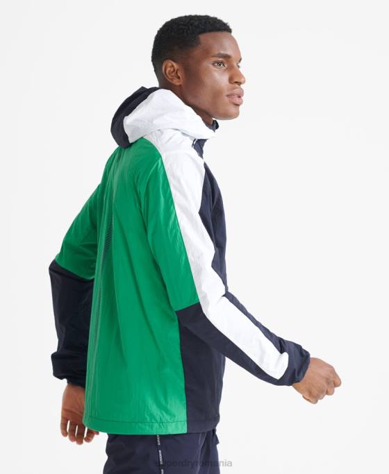 Superdry jachetă de alergare îmbrăcăminte marina bărbați JX0Z5400