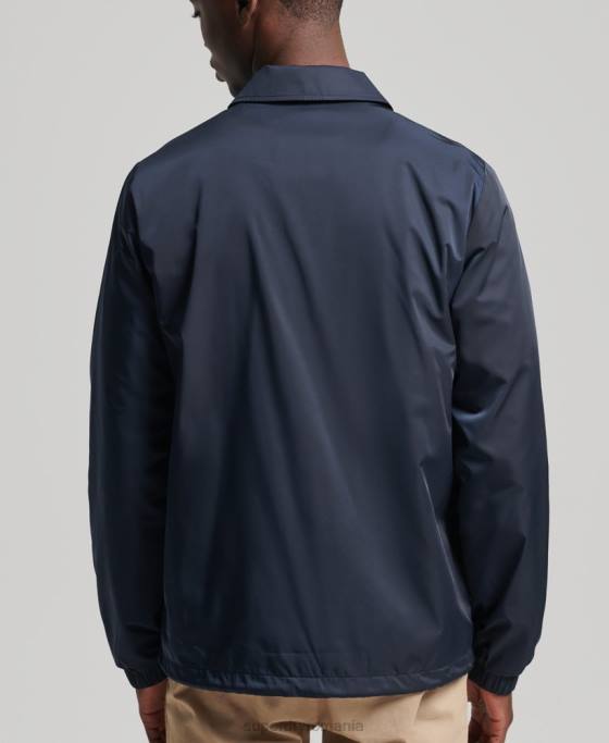 Superdry jachetă de antrenor code essential îmbrăcăminte marina bărbați JX0Z4580