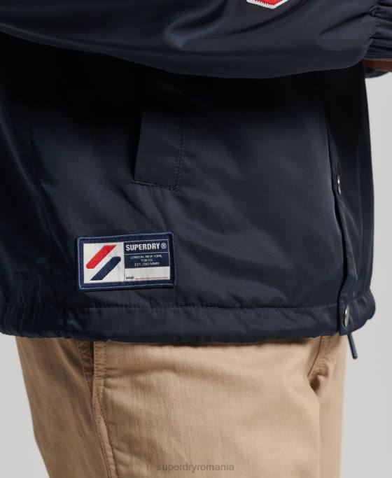 Superdry jachetă de antrenor code essential îmbrăcăminte marina bărbați JX0Z4580