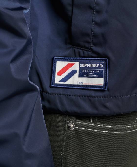 Superdry jachetă de antrenor esențială îmbrăcăminte marina femei JX0Z5425