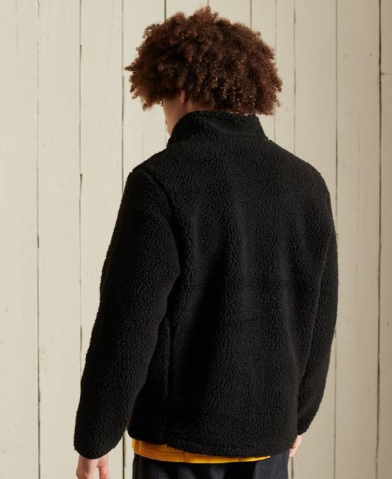 Superdry jachetă de lucru sherpa îmbrăcăminte maro bărbați JX0Z4710