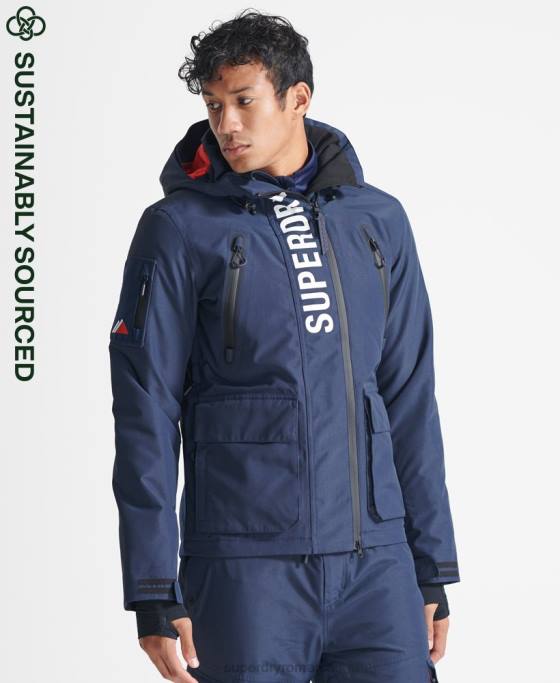 Superdry jachetă de salvare supremă îmbrăcăminte marina bărbați JX0Z6466