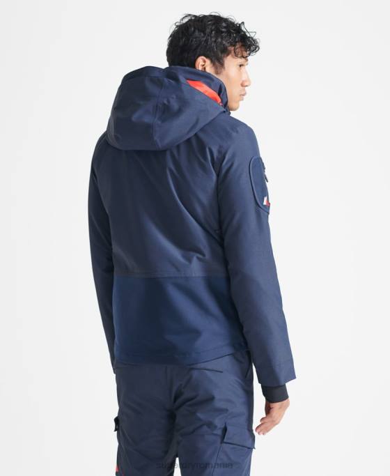 Superdry jachetă de salvare supremă îmbrăcăminte marina bărbați JX0Z6466