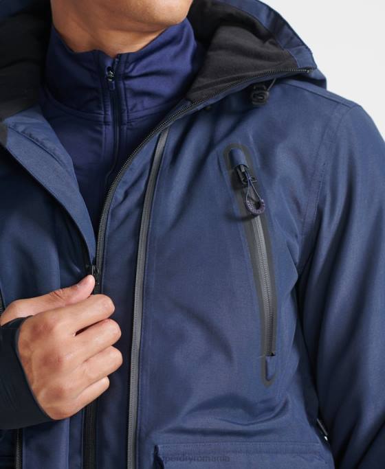 Superdry jachetă de salvare supremă îmbrăcăminte marina bărbați JX0Z6466