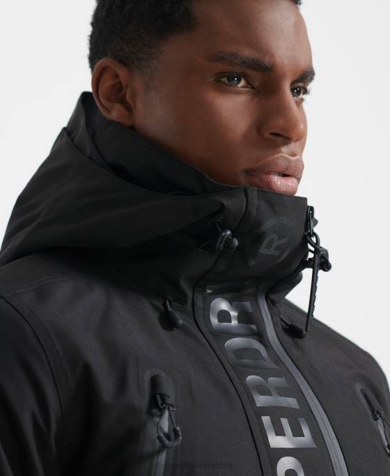 Superdry jachetă de salvare supremă îmbrăcăminte negru bărbați JX0Z6459