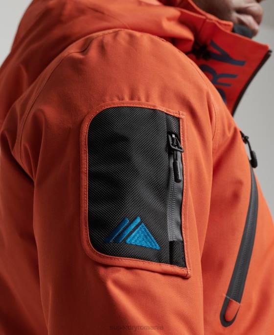 Superdry jachetă de salvare supremă îmbrăcăminte portocale bărbați JX0Z1377