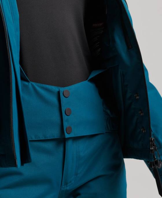 Superdry jachetă de salvare supremă îmbrăcăminte turcoaz femei JX0Z6549