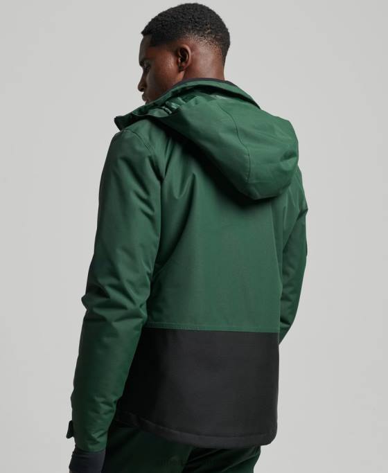 Superdry jachetă de salvare supremă îmbrăcăminte verde bărbați JX0Z1379