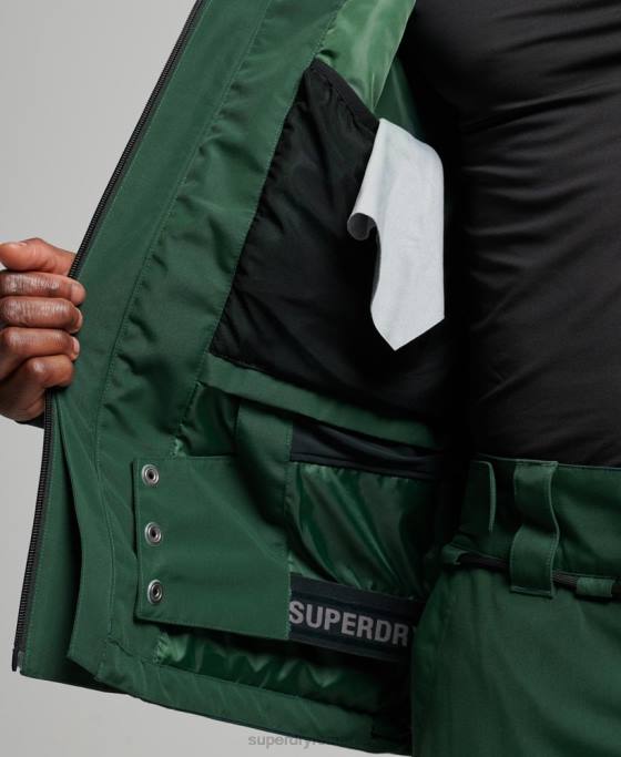 Superdry jachetă de salvare supremă îmbrăcăminte verde bărbați JX0Z1379