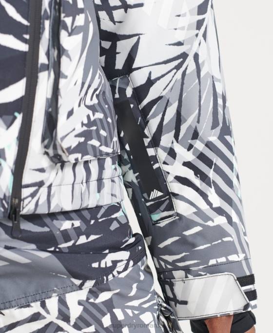 Superdry jachetă de salvare supremă îmbrăcăminte verde femei JX0Z5528