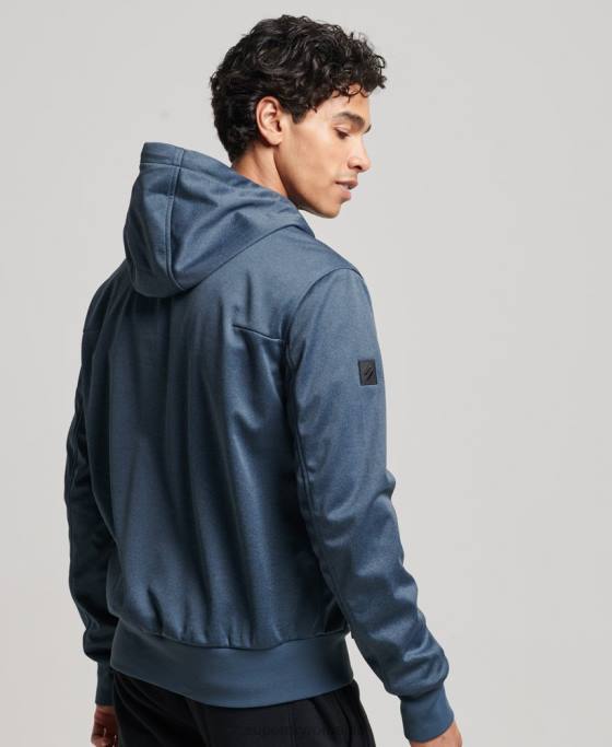 Superdry jachetă de sport tech soft shell îmbrăcăminte marina bărbați JX0Z4777