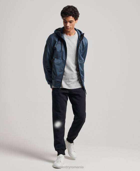 Superdry jachetă de sport tech soft shell îmbrăcăminte marina bărbați JX0Z4777