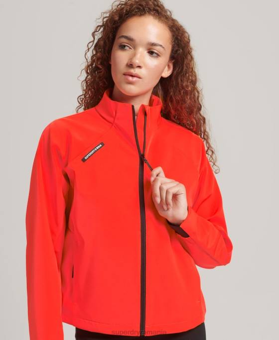 Superdry jachetă de sport tech softshell îmbrăcăminte coral femei JX0Z3703