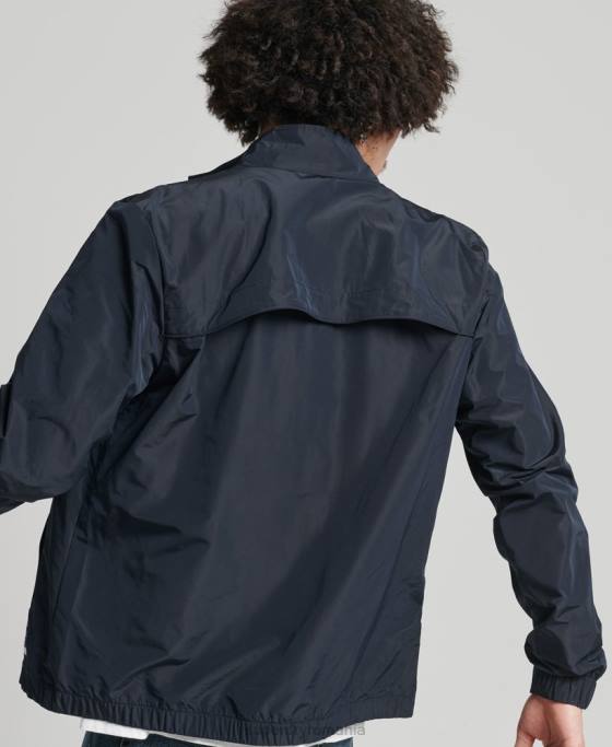 Superdry jachetă de sport îmbrăcăminte marina bărbați JX0Z1153