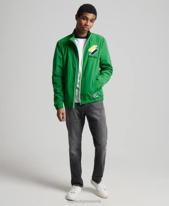 Superdry jachetă de sport îmbrăcăminte verde bărbați JX0Z4616