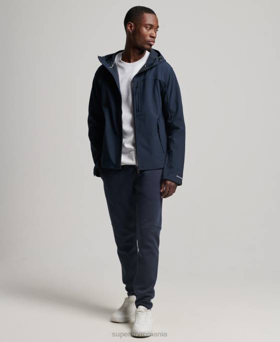 Superdry jachetă de trekker îmbrăcăminte marina bărbați JX0Z916