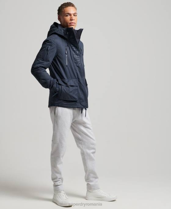 Superdry jachetă de vânt sd din microfibră finală îmbrăcăminte marina bărbați JX0Z952